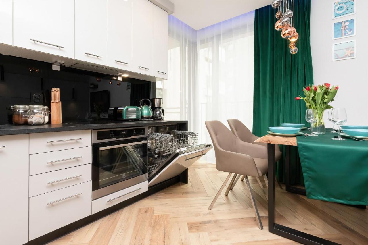 Klimatyczny Apartament W Centrum Gdanska 外观 照片