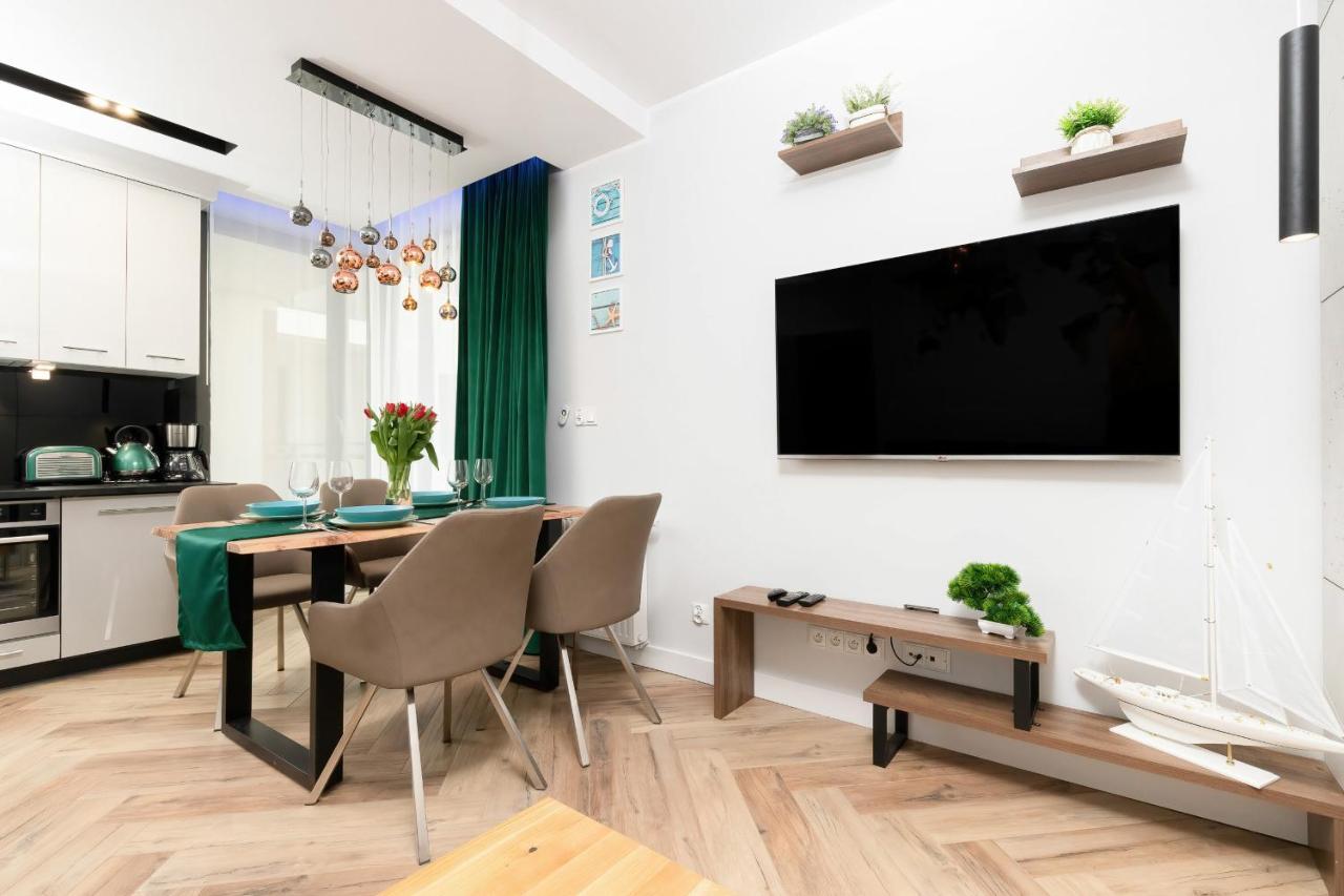 Klimatyczny Apartament W Centrum Gdanska 外观 照片